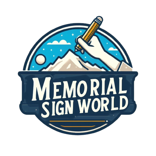 Memorial Sign world